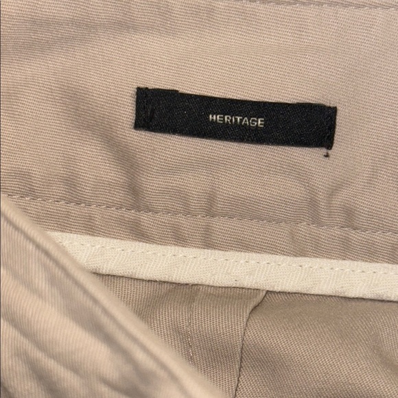 Talbots Heritage Khaki Sailor Pants Wide-Leg Trousers 6 Button Stretch Sz 6P - Picture 4 of 12